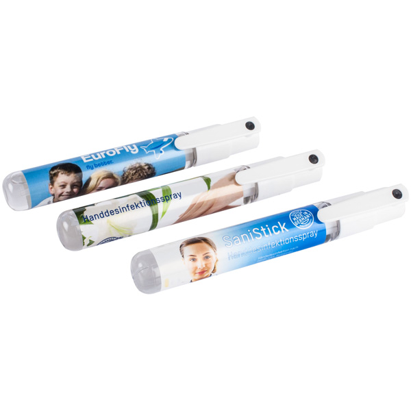 KHK128 Hand-Desinfektionsspray 15ml Sanistick, inkl. Etikett